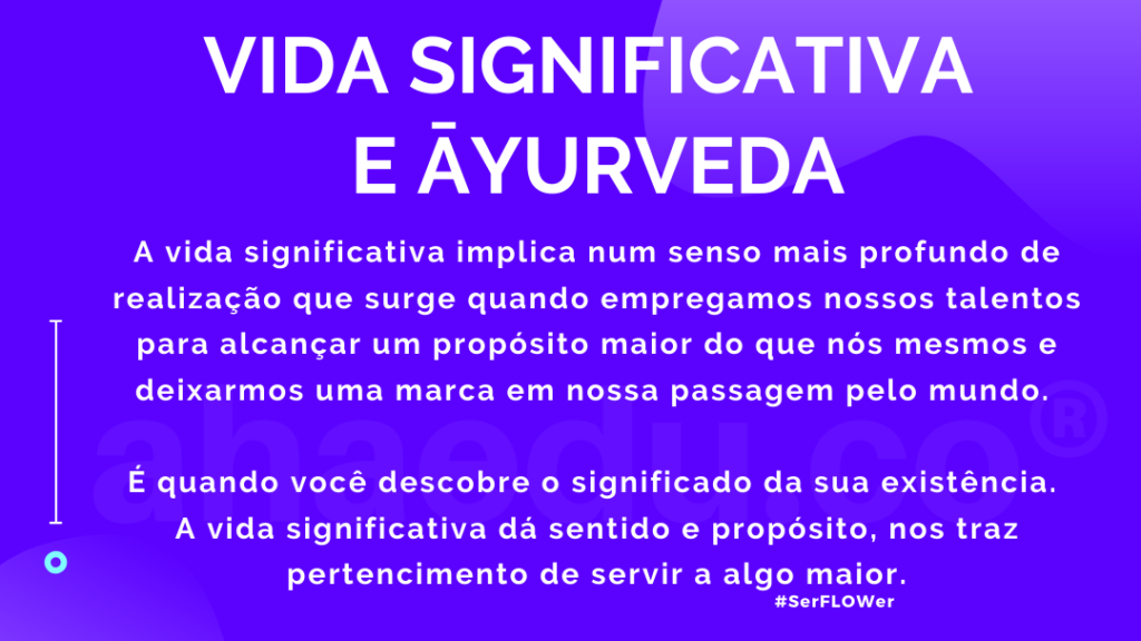 Uma boa vida: Como viver com mais significado e realização